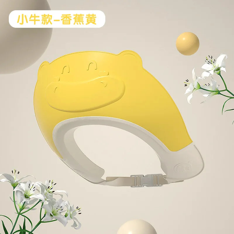 Adjustable Silicone Baby Shower Cap