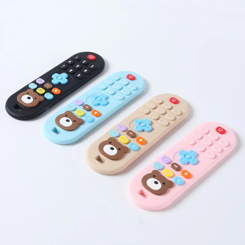 Remote Control Silicone Baby Teether