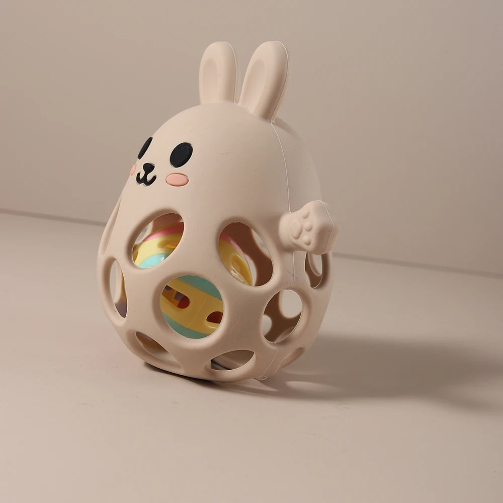 Personalised Bunny Silicone Teether
