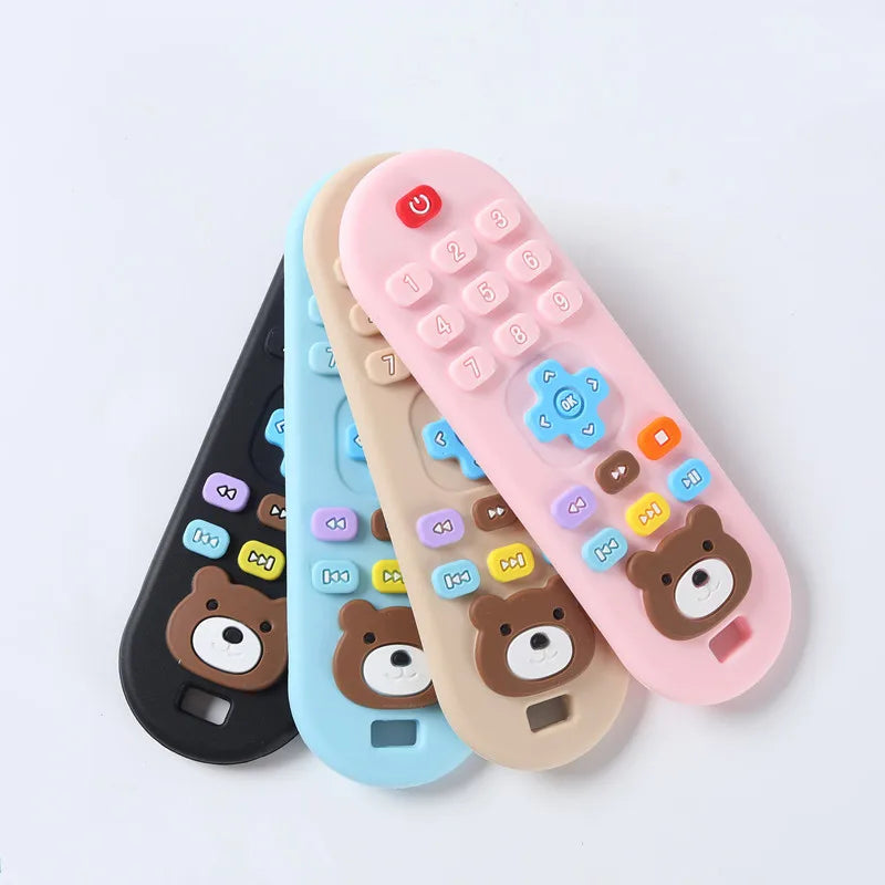 Remote Control Silicone Baby Teether