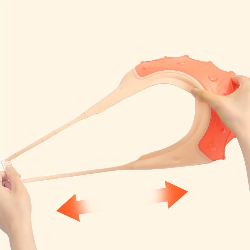 Adjustable Silicone Baby Shower Cap
