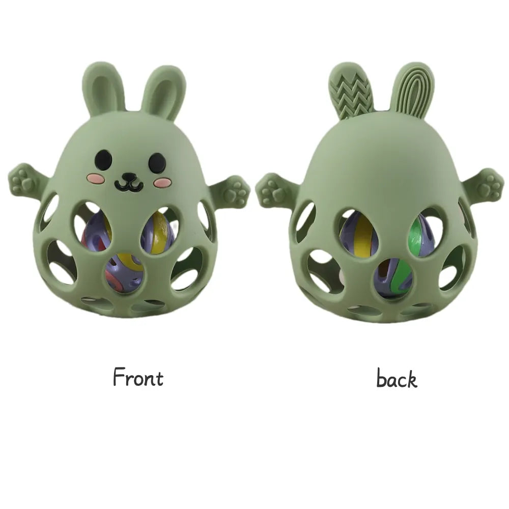 Personalised Bunny Silicone Teether