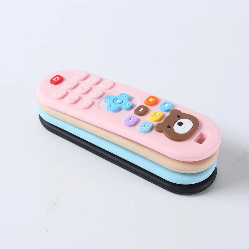 Remote Control Silicone Baby Teether
