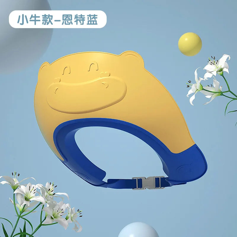 Adjustable Silicone Baby Shower Cap