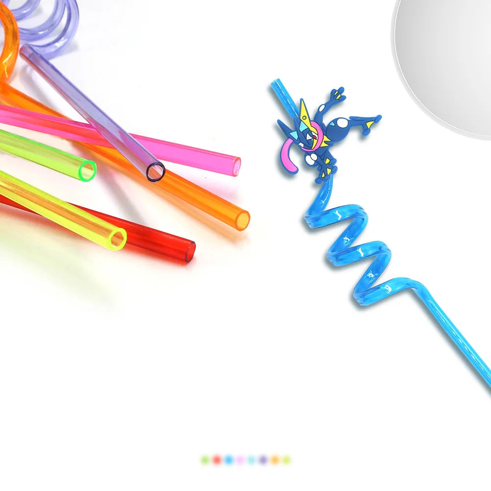 Paw Patrol Reusable Spiral Straws (Set of 8)