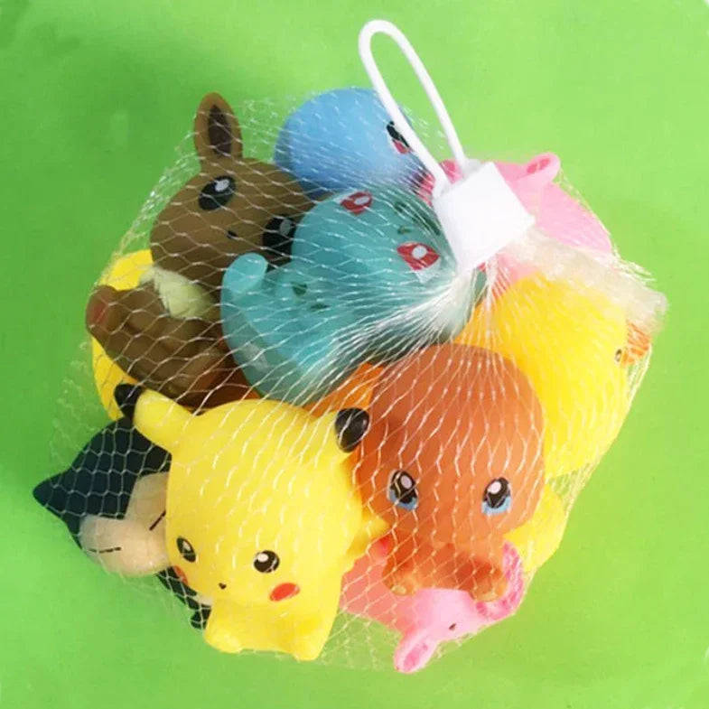 Cartoon Bath Squirt Toys (Set of 6)