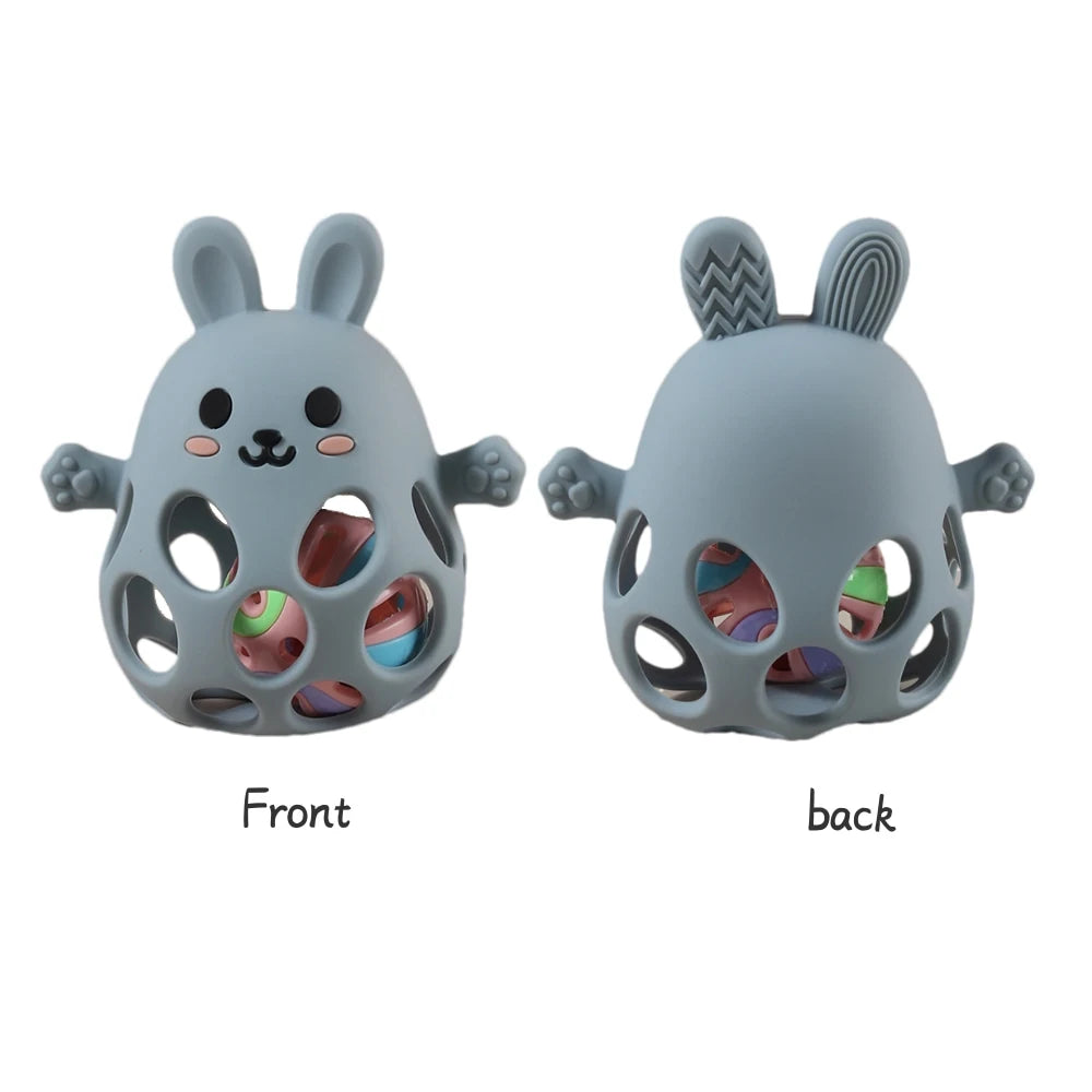 Personalised Bunny Silicone Teether
