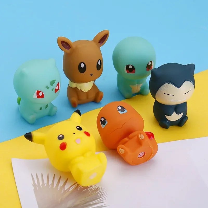 Cartoon Bath Squirt Toys (Set of 6)